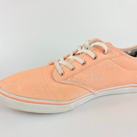 Distressed Peach Vans Women’s Size 11 - Picture 2 of 5